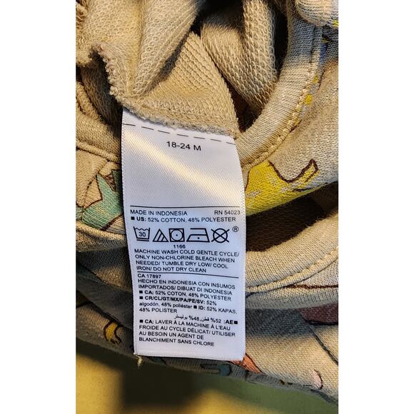 Old Navy One‎ Piece  Sleeveless Romper Dinosaurs Size 18/24 months - Picture 5 of 5